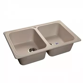 Мойка кухонная GranFest Standart GF-S-780K белый