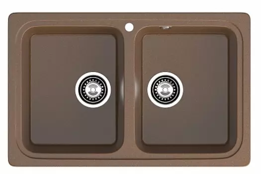 Мойка кухонная GranFest Standart GF-S-780K терракот