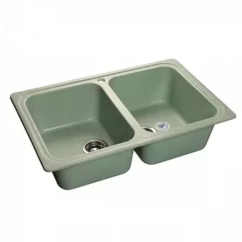 Мойка кухонная GranFest Standart GF-S-780K салатовый