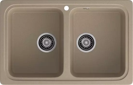 Мойка кухонная GranFest Standart GF-S-780K песочный