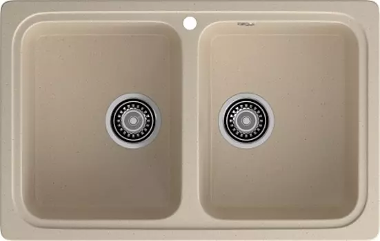Мойка кухонная GranFest Standart GF-S-780K кашемир