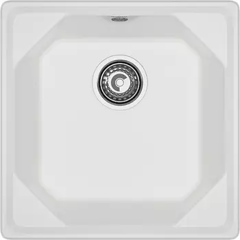 Мойка кухонная GranFest UNIQUE GF-U-500 1-чаш 500*500мм иней, мрамор