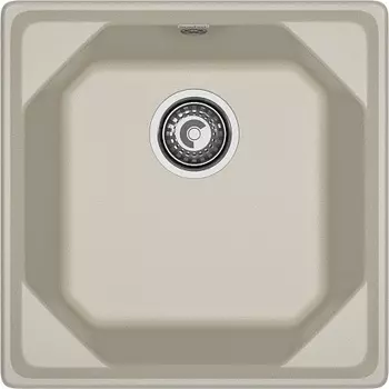 Мойка кухонная GranFest UNIQUE GF-U-500 1-чаш 500*500мм топаз, мрамор
