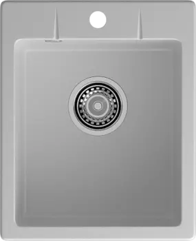 Мойка кухонная GranFest URBAN 240 1-чаша 400*490мм серый