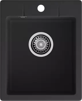 Мойка кухонная GranFest URBAN 240 1-чаша 400*490мм черный