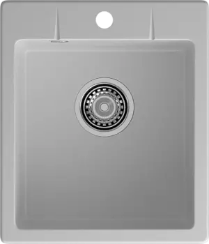 Мойка кухонная GranFest URBAN 242 1-чаша 420*490мм серый