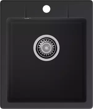 Мойка кухонная GranFest URBAN 242 1-чаша 420*490мм черный