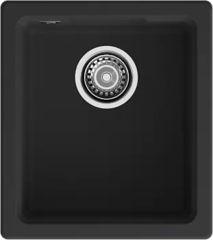 Мойка кухонная GranFest URBAN 4540 подстольный монтаж 1-чаша 450*400мм черный