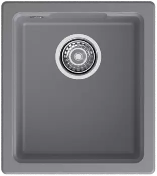 Мойка кухонная GranFest URBAN 4540 подстольный монтаж 1-чаша 450*400мм темно-серый