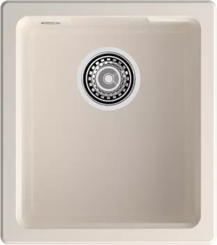 Мойка кухонная GranFest URBAN 4540 подстольный монтаж 1-чаша 450*400мм белый