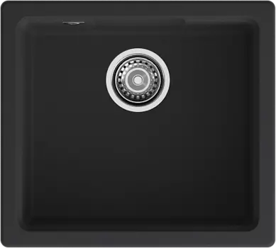 Мойка кухонная GranFest URBAN 4550 подстольный монтаж 1-чаша 450*500мм черный