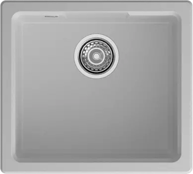 Мойка кухонная GranFest URBAN 4550 подстольный монтаж 1-чаша 450*500мм серый