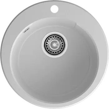Мойка кухонная GranFest URBAN 649 1-чаша D-490мм серый