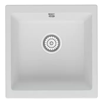 Мойка кухонная Point Бату 45 белый