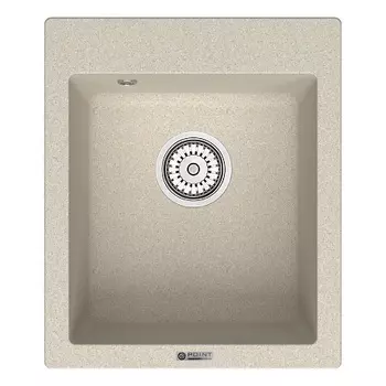 Мойка кухонная Point Динара 42 светло-бежевый