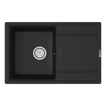 Мойка кухонная Point Лаура 78 черный