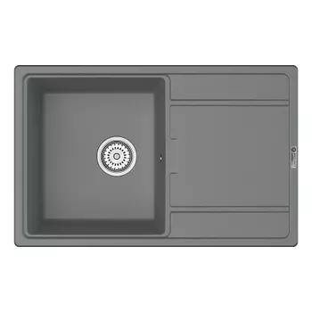 Мойка кухонная Point Лаура 78 серый
