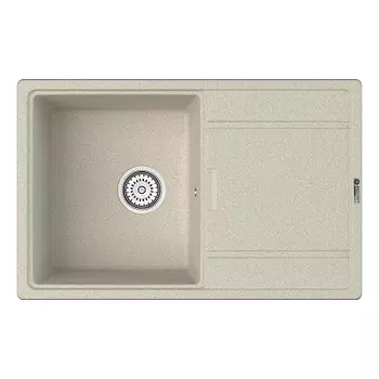 Мойка кухонная Point Лаура 78 светло-бежевый