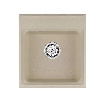 Мойка кухонная Point Мисти 46 светло-бежевый