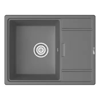 Мойка кухонная Point Стил 65 серый