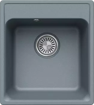 Мойка кухонная Polygran Quartz Bond 430, Грей, арт.856394