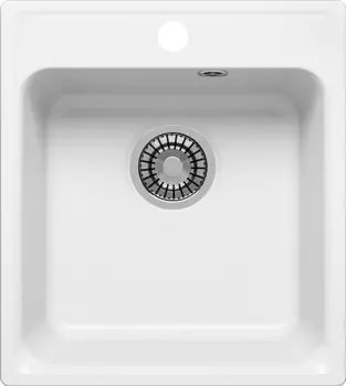 Мойка кухонная Polygran Quartz Bond 430, туман, арт.688162