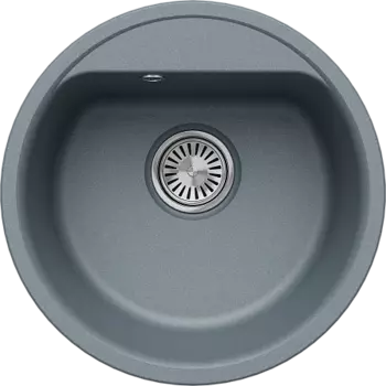 Мойка кухонная Polygran Quartz Bond 480, Грей, арт.856424