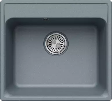 Мойка кухонная Polygran Quartz Bond 530, Грей, арт.856455