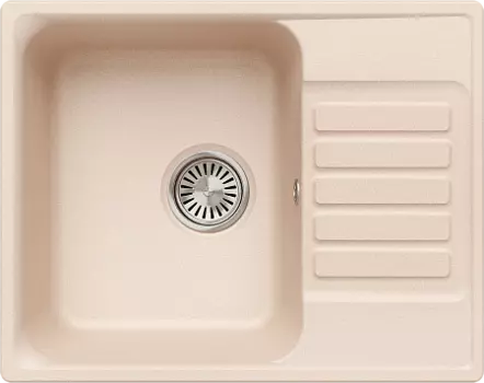 Мойка кухонная Polygran Quartz Bond 600, Саванна, арт.856493