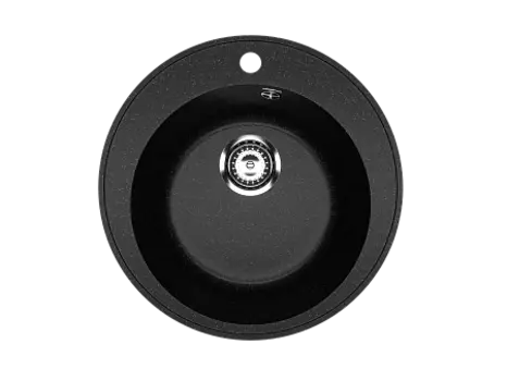Мойка кухонная ULGRAN Practik PR-M 475-004, черный оникс