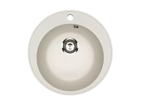 Мойка кухонная ULGRAN Practik PR-M 475-001, белый камень