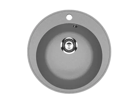 Мойка кухонная ULGRAN Practik PR-M 475-003, светло-серый