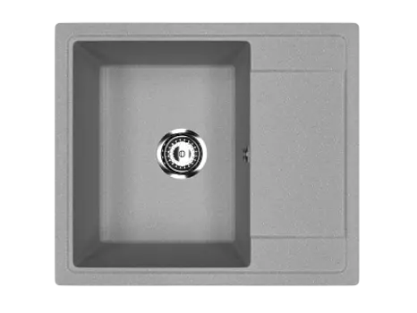 Мойка кухонная ULGRAN Practik PR-M 575-003, светло-серый