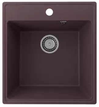 Мойка кухонная ULGRAN Quartz Forte 460-06, трюфель