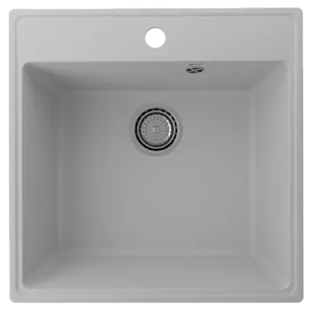 Мойка кухонная ULGRAN Quartz Forte 505-04, платина