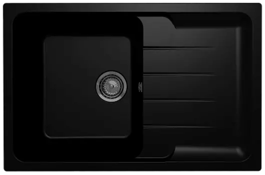 Мойка кухонная ULGRAN Quartz Gerda 780-07, уголь
