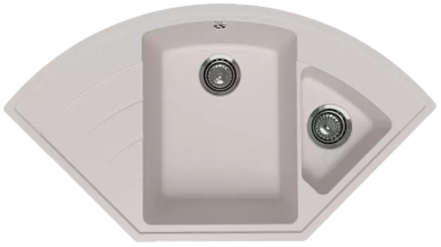Мойка кухонная ULGRAN Quartz Marta 1000-01, жасмин