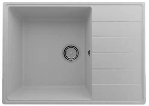 Мойка кухонная ULGRAN Quartz Prima 700-04, платина