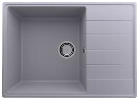 Мойка кухонная ULGRAN Quartz Prima 700-05, бетон