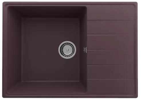 Мойка кухонная ULGRAN Quartz Prima 700-06, трюфель