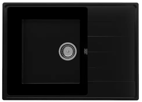 Мойка кухонная ULGRAN Quartz Prima 700-07, уголь