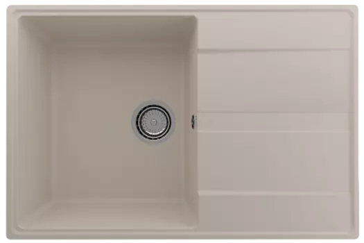 Мойка кухонная ULGRAN Quartz Prima 750-02, лен