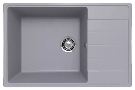 Мойка кухонная ULGRAN Quartz Prima 760-05 бетон