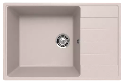 Мойка кухонная ULGRAN Quartz Prima 760-10 песок