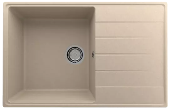 Мойка кухонная ULGRAN Quartz Prima 780-03, десерт