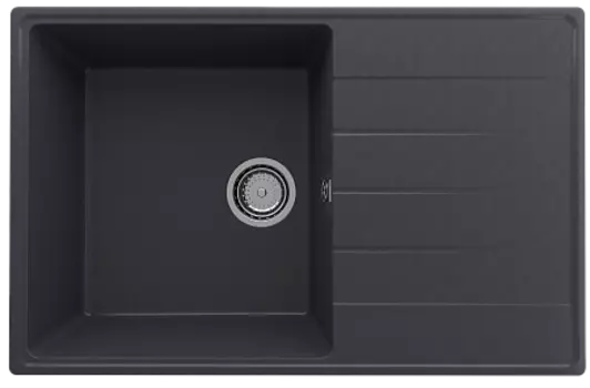 Мойка кухонная ULGRAN Quartz Prima 780-08, космос