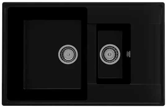 Мойка кухонная ULGRAN Quartz Prima 780 1,5 K-07, уголь