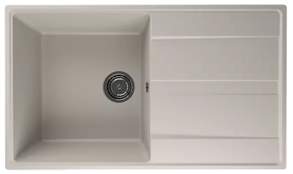 Мойка кухонная ULGRAN Quartz Prima 850-02, лен