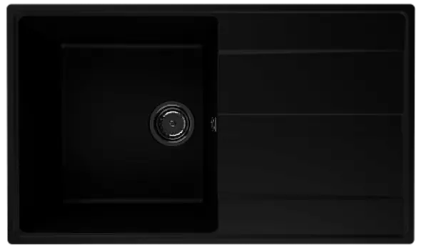 Мойка кухонная ULGRAN Quartz Prima 850-07, уголь