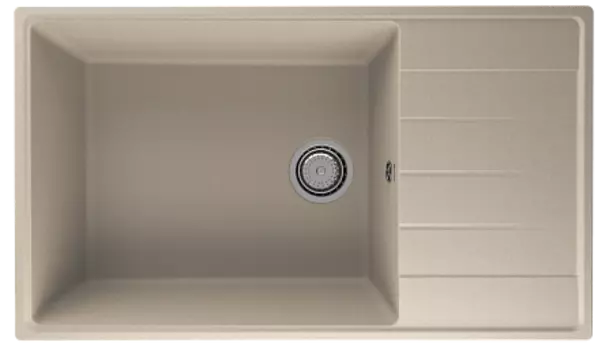 Мойка кухонная ULGRAN Quartz Prima 860-03, десерт